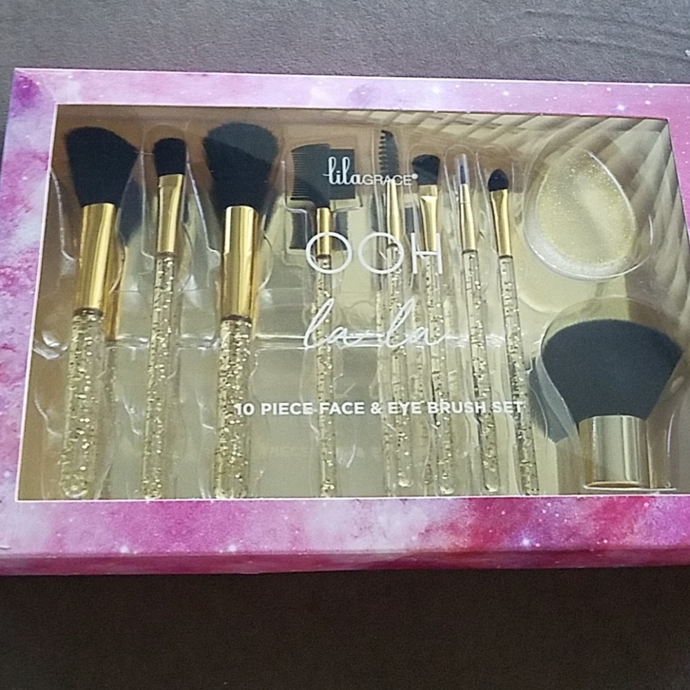 Makeup brush set